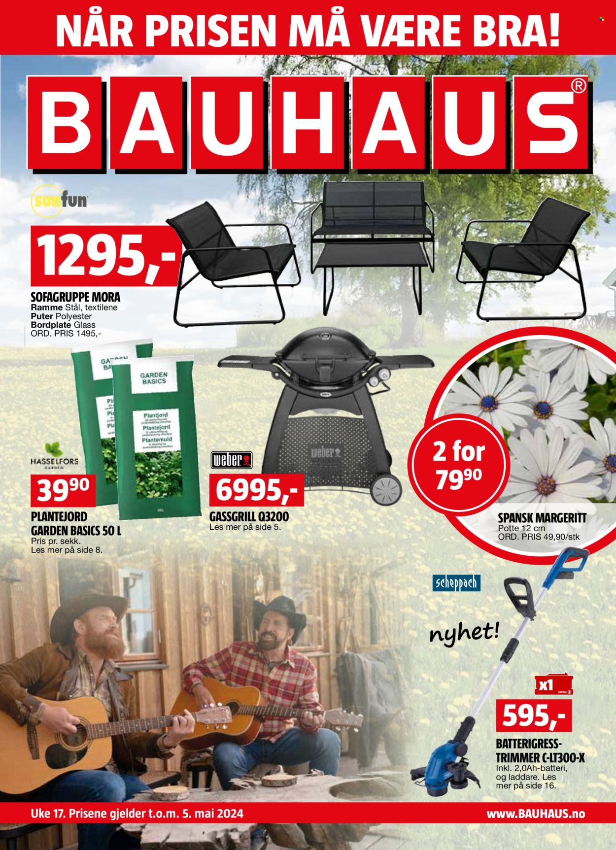Bauhaus -kundeavis  - 22.04.2024 - 05.05.2024. Side 1.