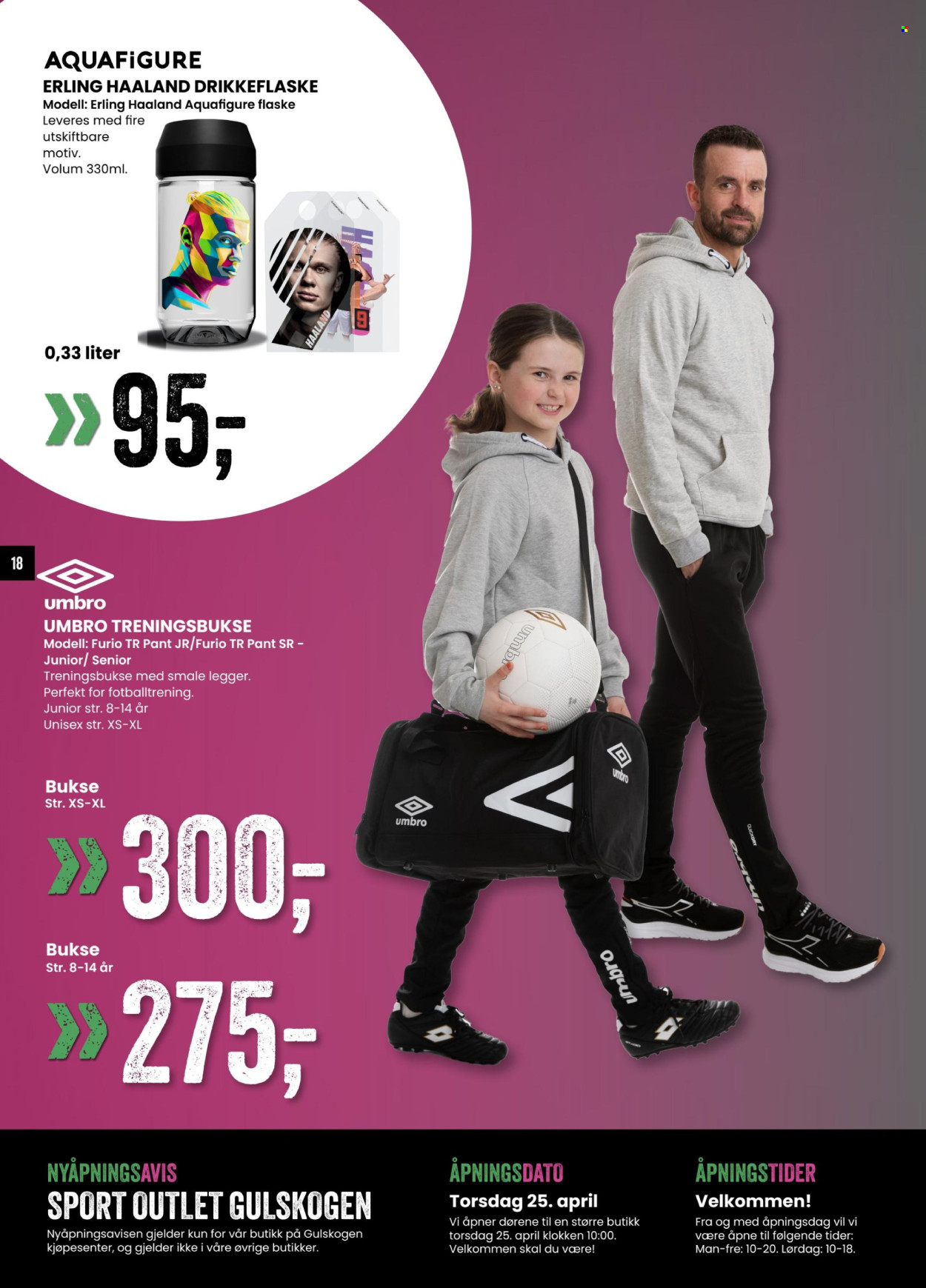 Sport Outlet -kundeavis  - 25.04.2024 - 27.04.2024. Side 18.