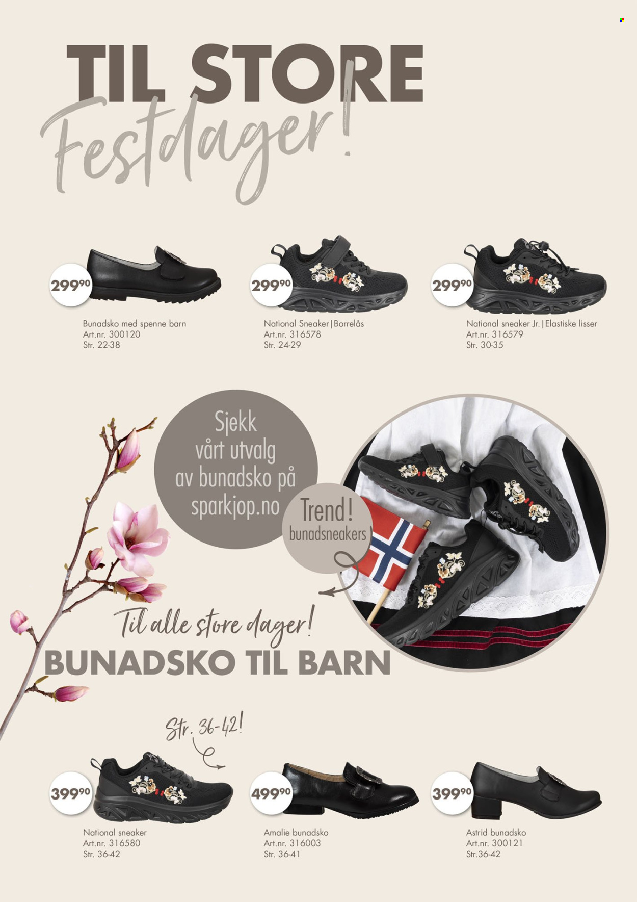 Sparkjøp -kundeavis . Side 22.