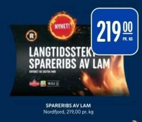 SPARERIBS AV LAM