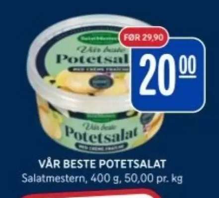 VÅR BESTE POTETSALAT