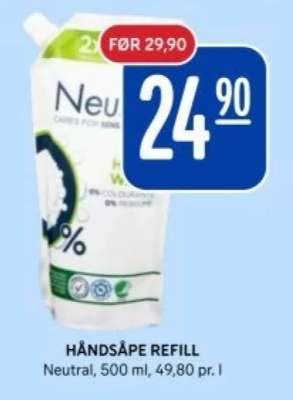 Håndsåpe Refill