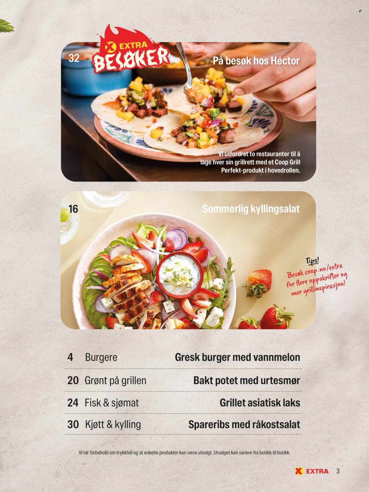 Coop Extra -kundeavis . Side 3. Side 3