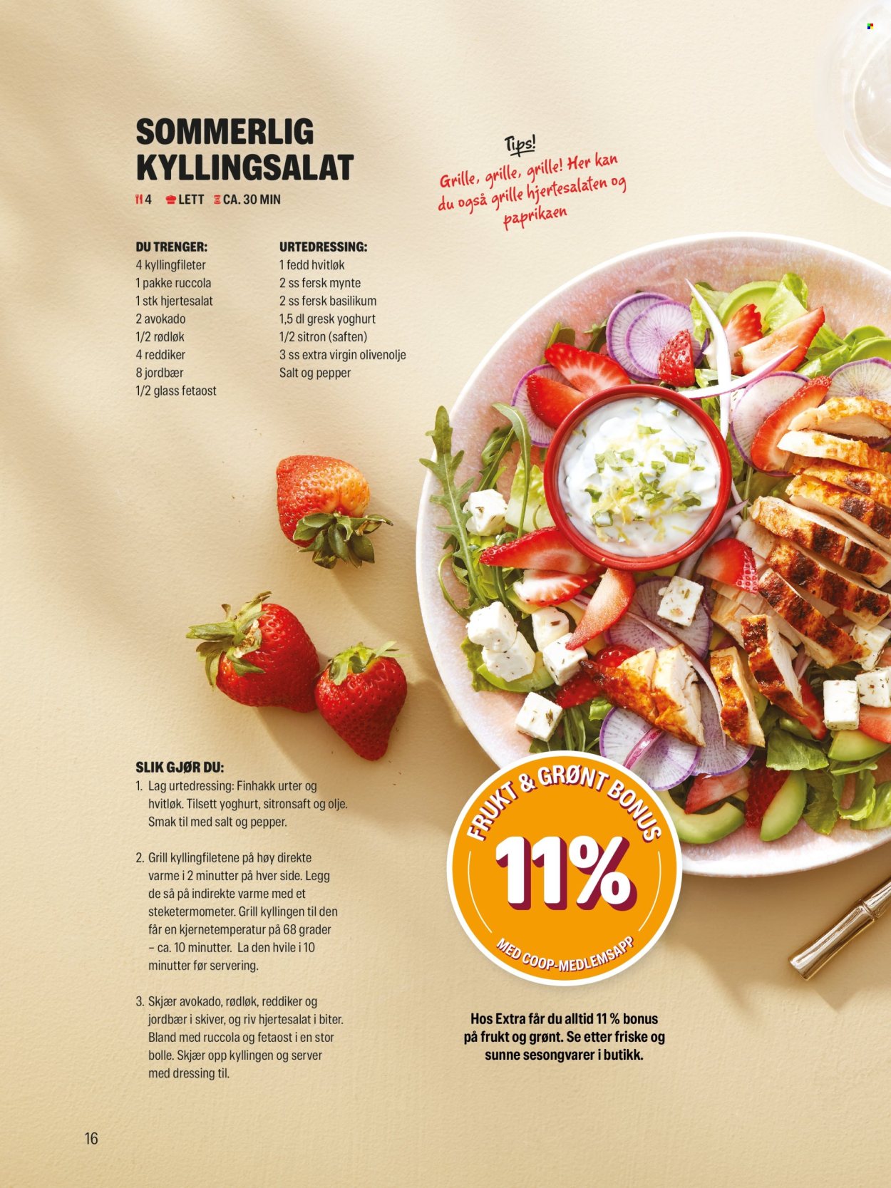 Coop Extra -kundeavis . Side 16. Side 16