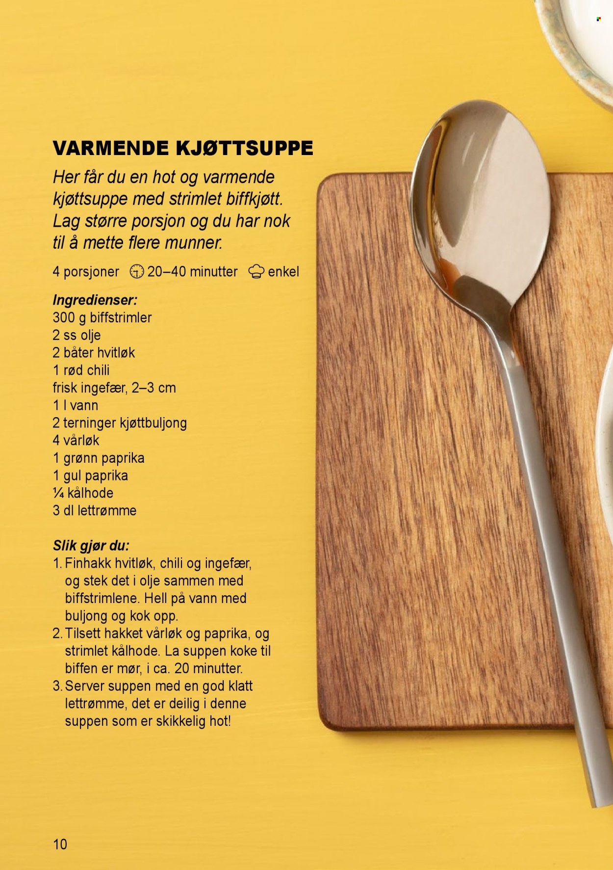 Joker -kundeavis . Side 10. Side 10