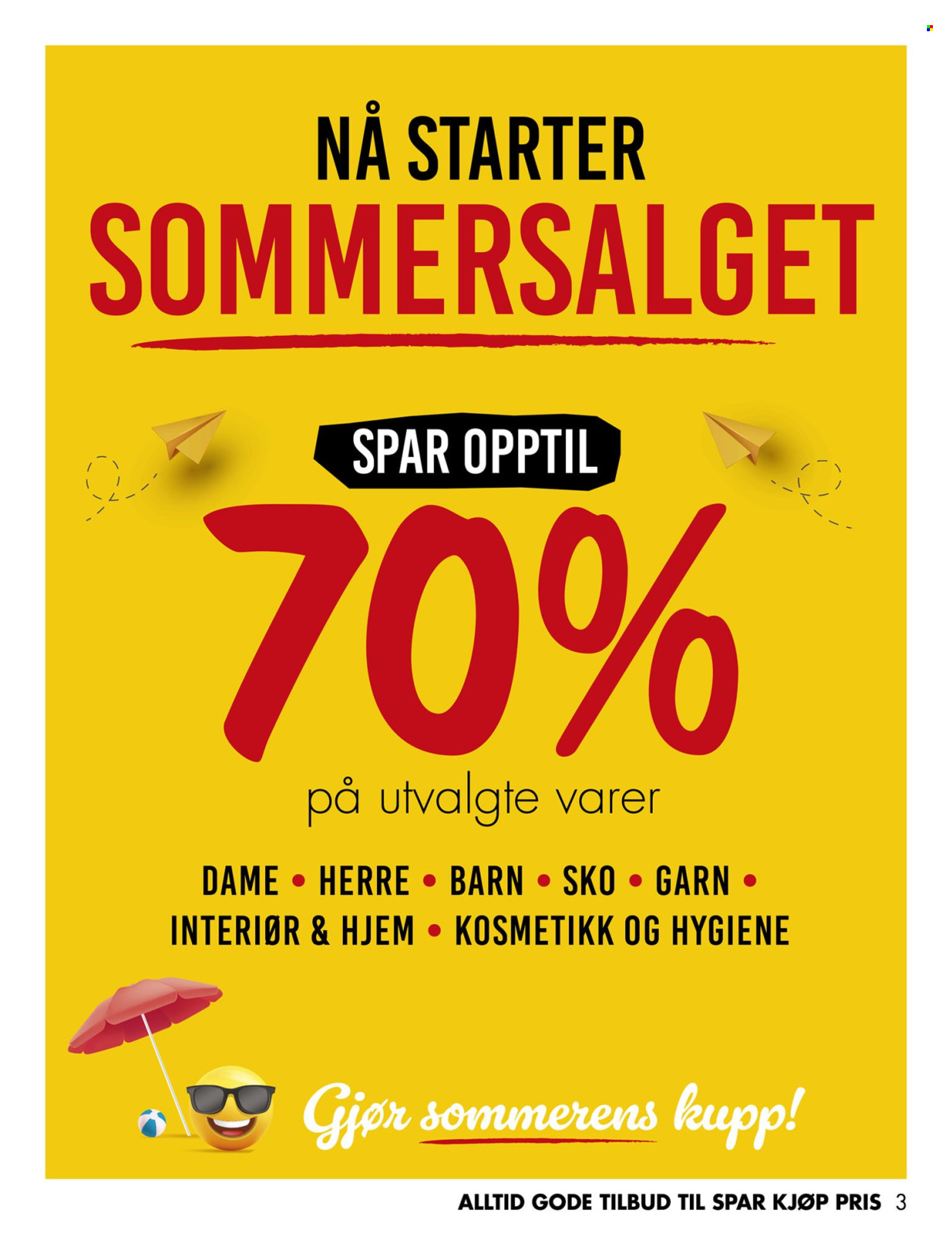 Sparkjøp -kundeavis  - 29.06.2026 - 19.07.2026. Side 4. Side 4