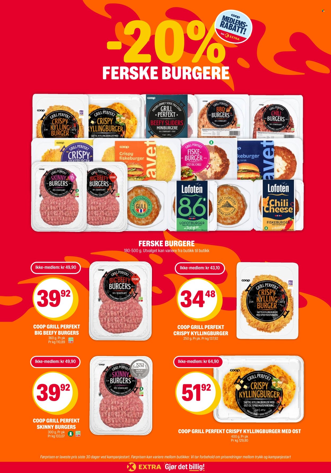 Coop Extra -kundeavis  - 13.07.2026 - 19.07.2026. Side 14. Side 14