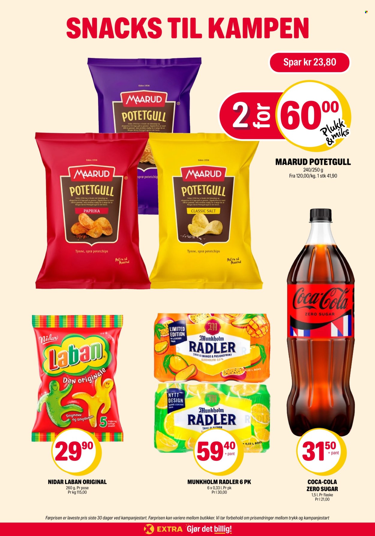 Coop Extra -kundeavis  - 13.07.2026 - 19.07.2026. Side 25. Side 25