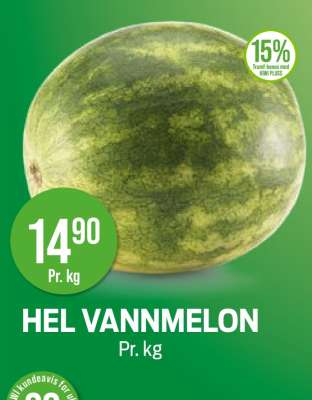HEL VANNMELON