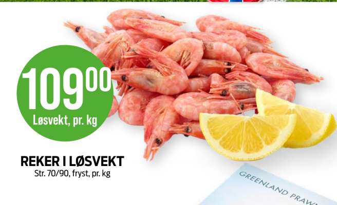 REKER I LØSVEKT