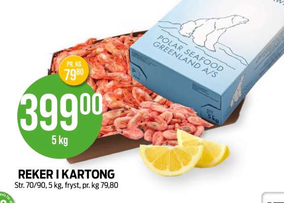 REKER I KARTONG