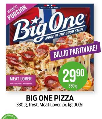 BIG ONE PIZZA
