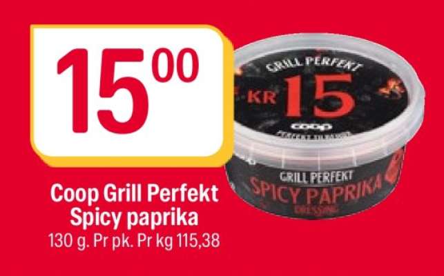 Coop Grill Perfekt Spicy paprika