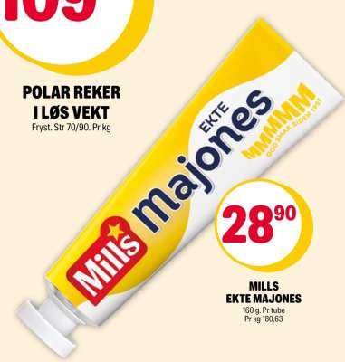 MILLS EKTE MAJONES