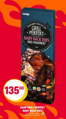 COOP GRILL PERFEKT BABY BACK RIBS