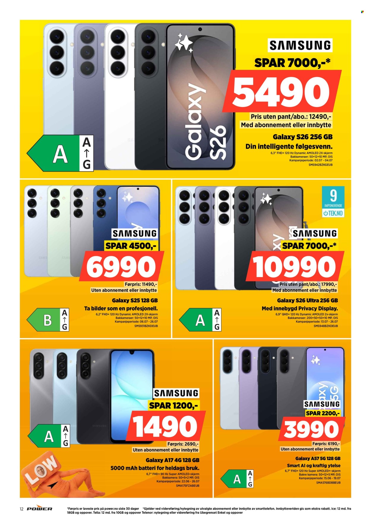 Power -kundeavis  - 13.07.2026 - 19.07.2026. Side 12. Side 12
