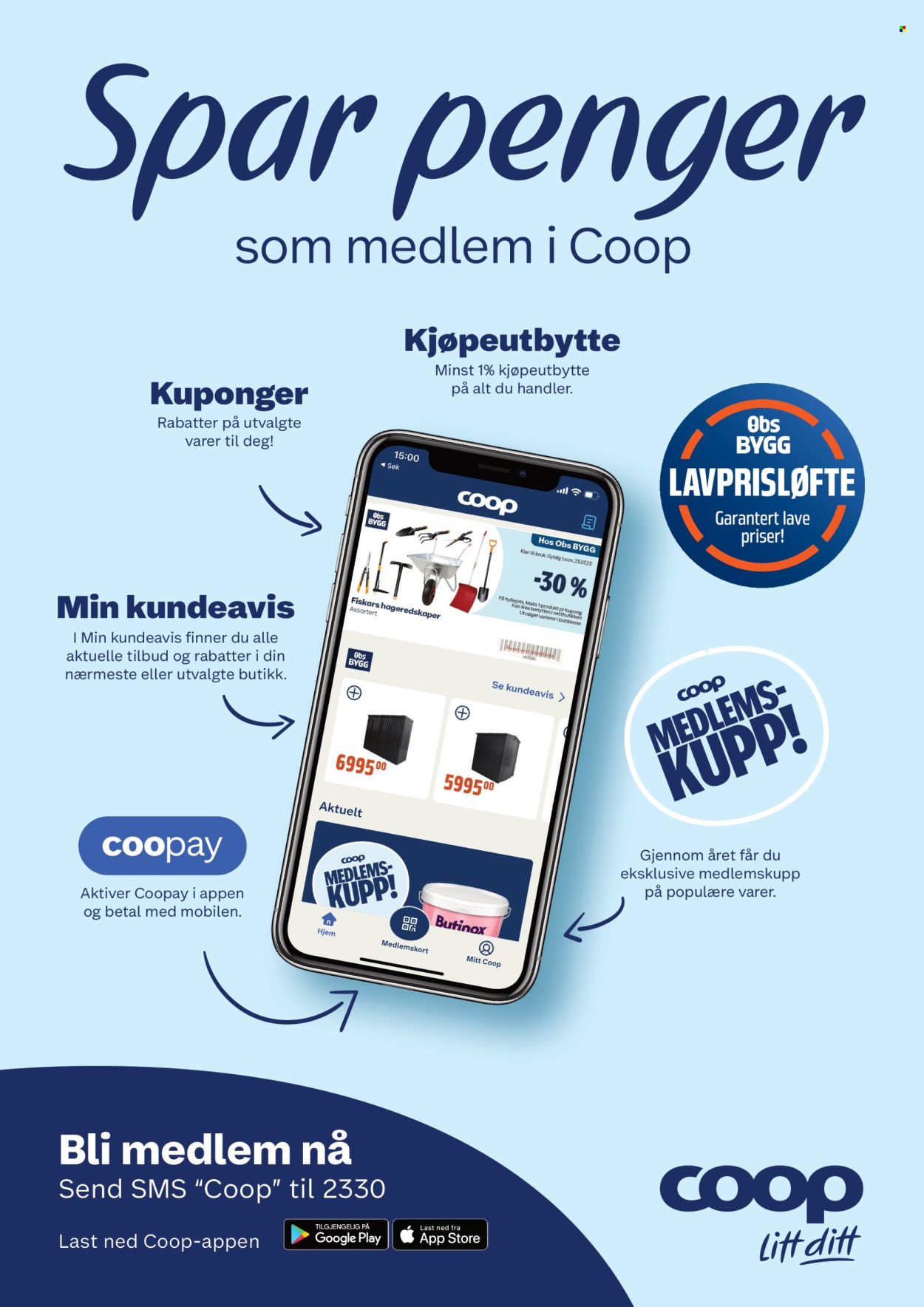 Coop Obs BYGG -kundeavis  - 30.08.2026 - 12.09.2026. Side 32. Side 32