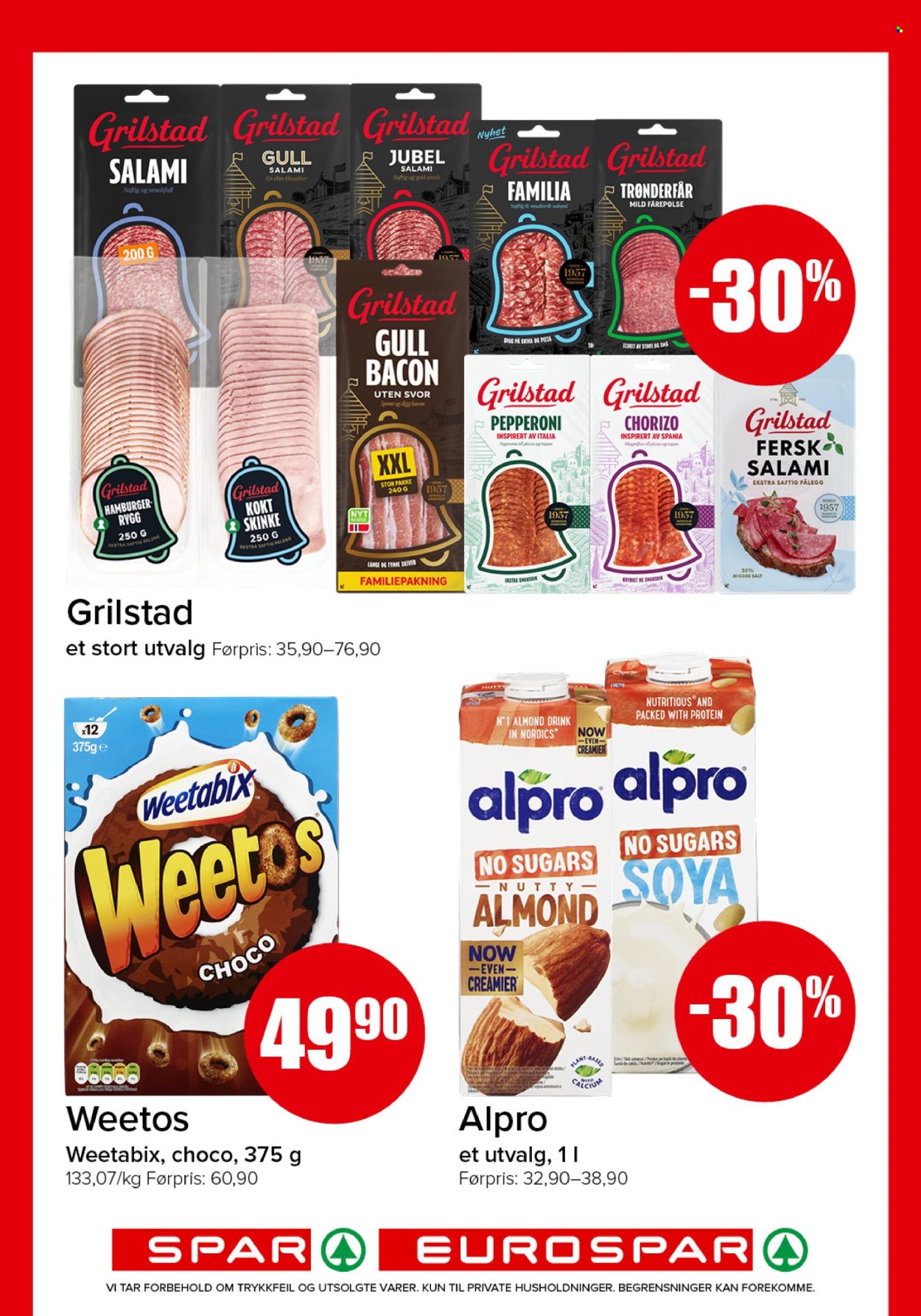 SPAR -kundeavis  - 31.08.2026 - 06.09.2026. Side 9. Side 9