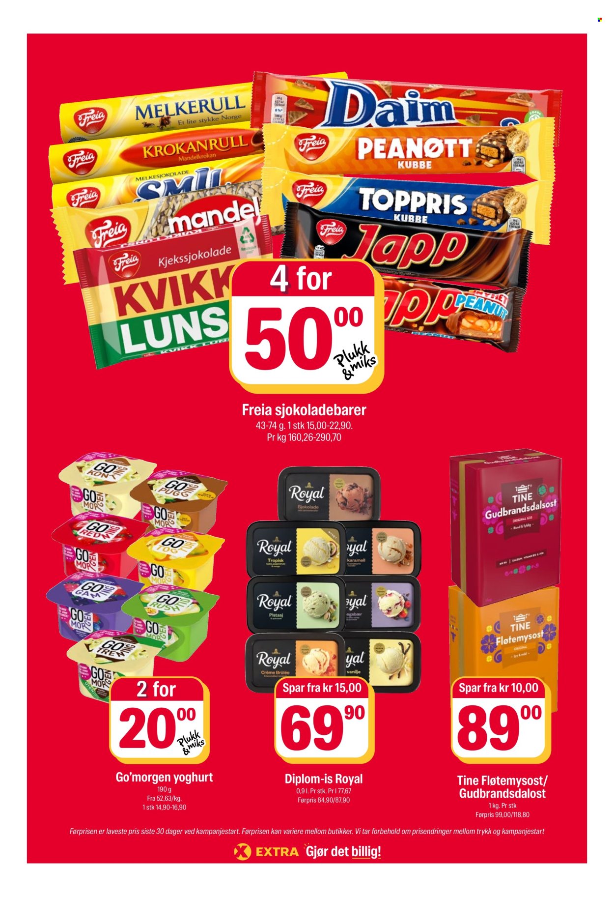 Coop Extra -kundeavis  - 31.08.2026 - 06.09.2026. Side 4. Side 4