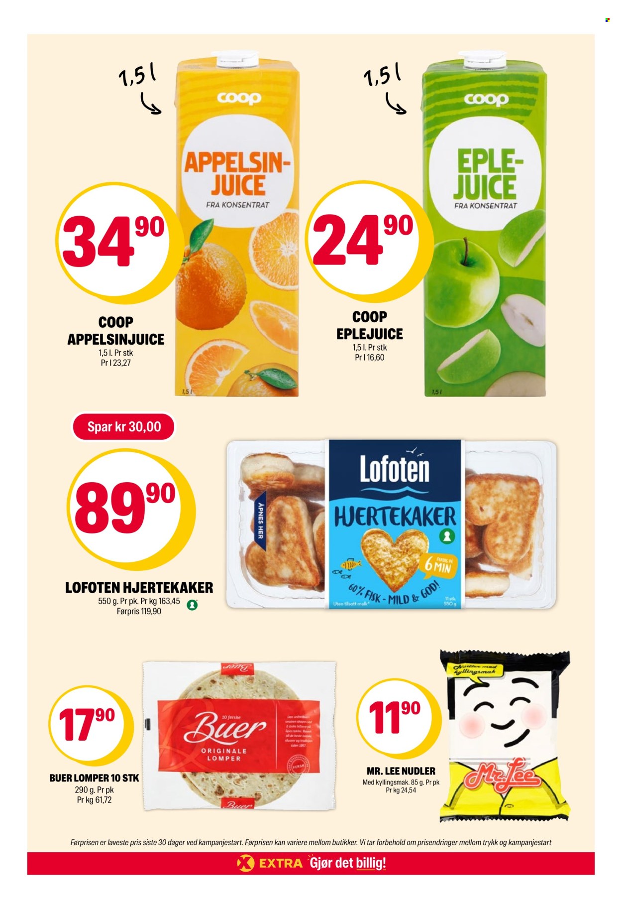 Coop Extra -kundeavis  - 31.08.2026 - 06.09.2026. Side 21. Side 21