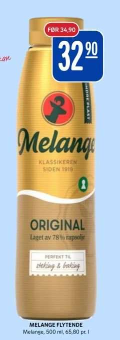 MELANGE FLYTENDE