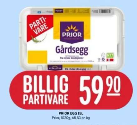 PRIOR EGG 15L