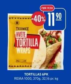 TORTILLAS 6PK