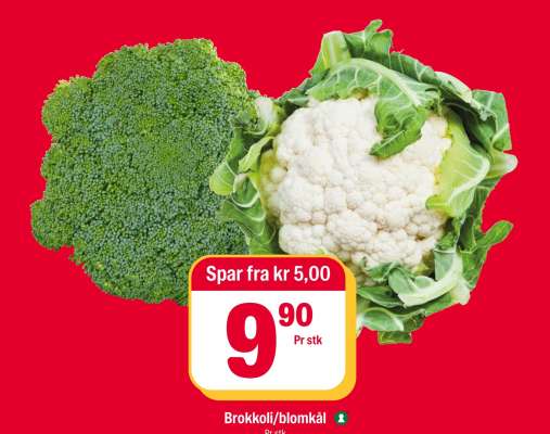 BROKKOLI/BLOMKÅL