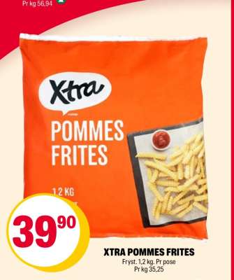 XTRA POMMES FRITES