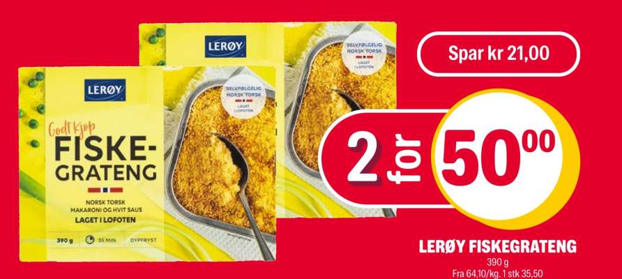 LERØY FISKEGRATENG