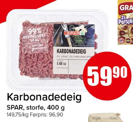 KARBONADEDEIG