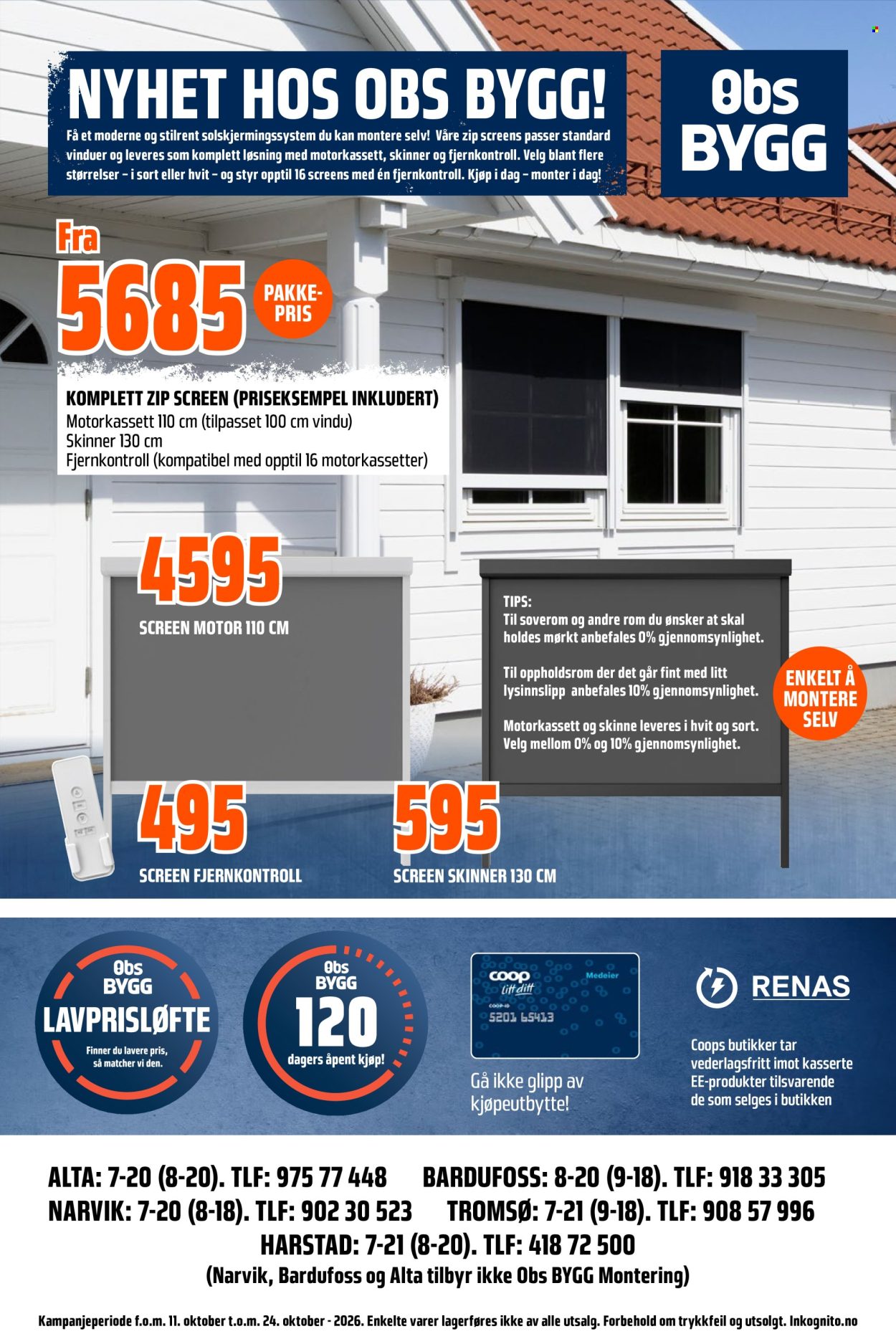 Coop Obs BYGG -kundeavis  - 11.10.2026 - 24.10.2026. Side 17. Side 17