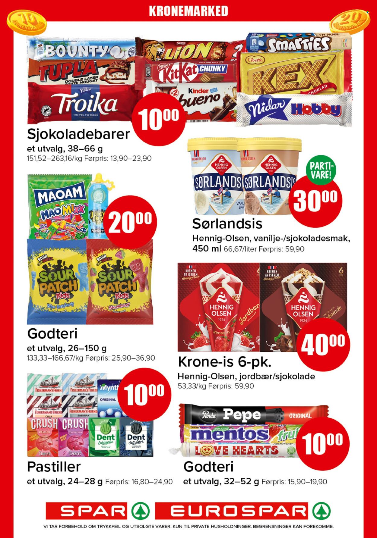 SPAR -kundeavis  - 19.10.2026 - 25.10.2026. Side 16. Side 16