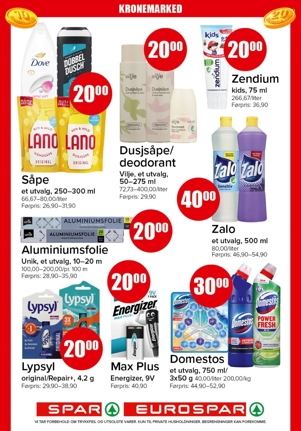 SPAR -kundeavis  - 19.10.2026 - 25.10.2026. Side 18. Side 18