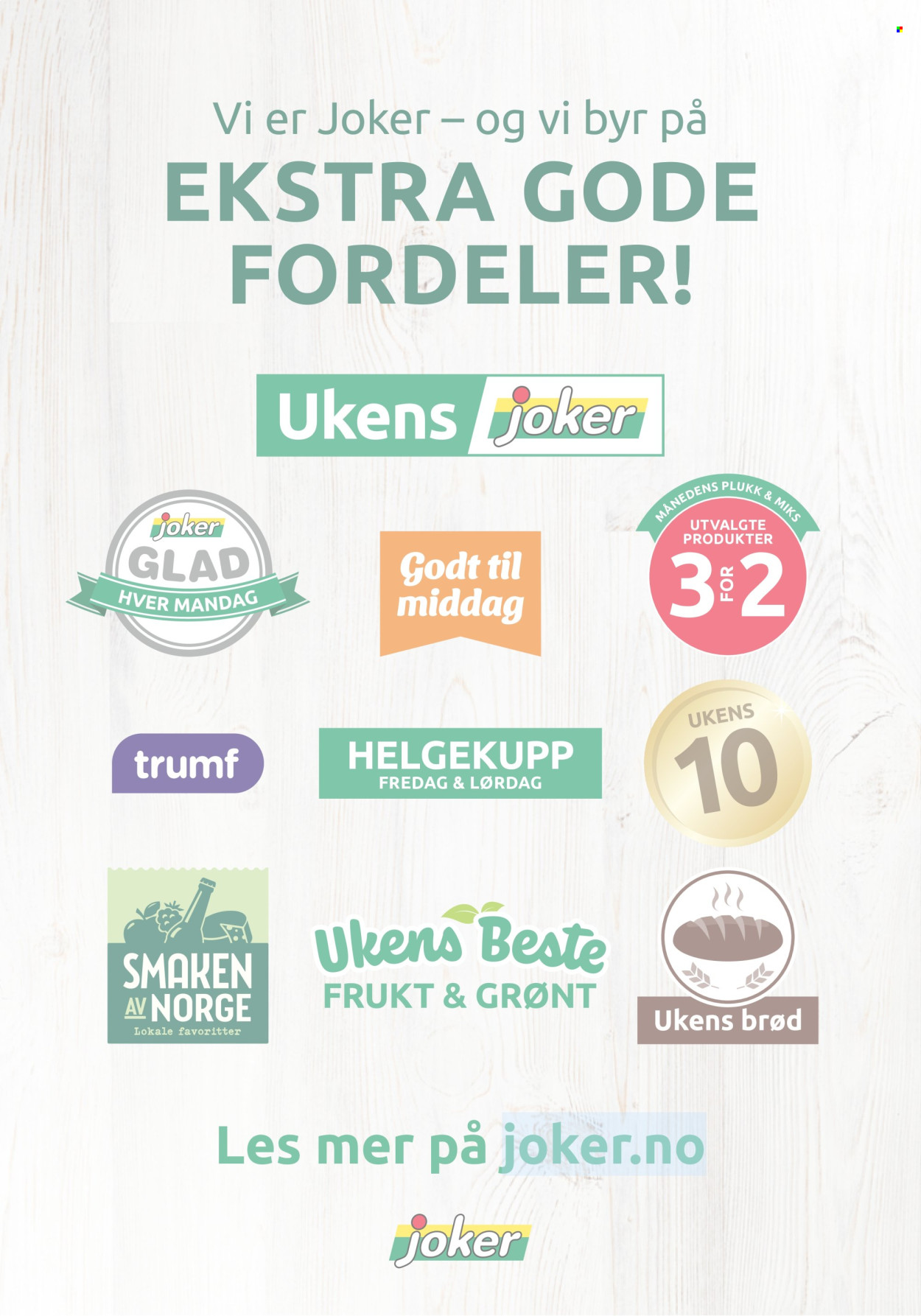 Joker -kundeavis  - 19.10.2026 - 24.10.2026. Side 25. Side 25