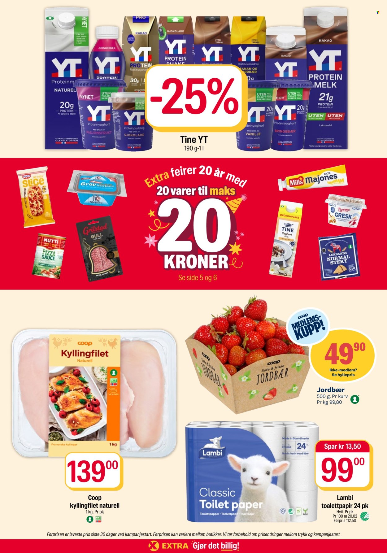 Coop Extra -kundeavis  - 19.10.2026 - 25.10.2026. Side 5. Side 5