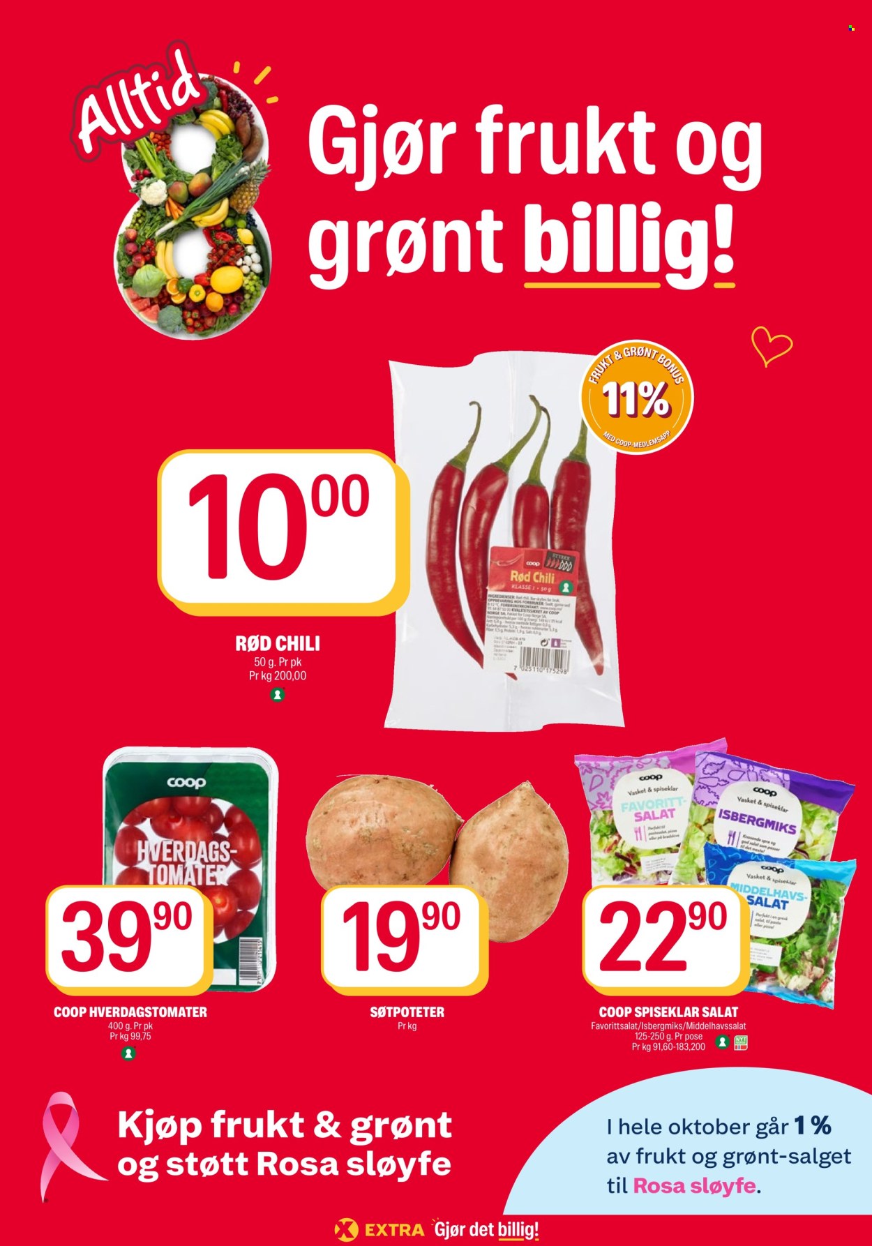 Coop Extra -kundeavis  - 19.10.2026 - 25.10.2026. Side 11. Side 11