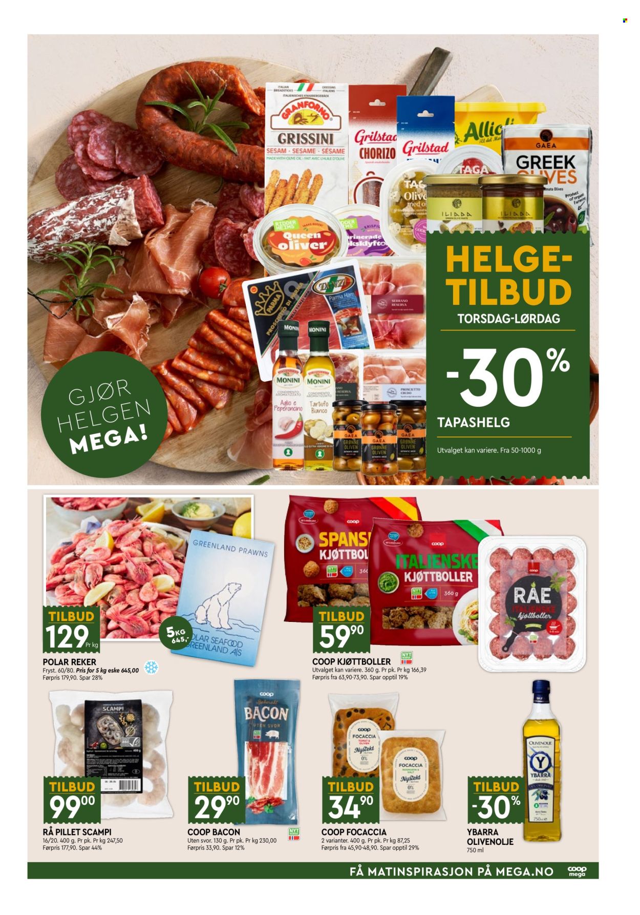 Coop Mega -kundeavis  - 19.10.2026 - 24.10.2026. Side 3. Side 3