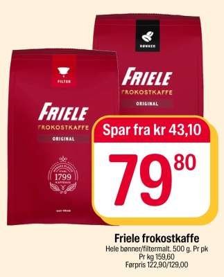 FRIELE FROKOSTKAFFE