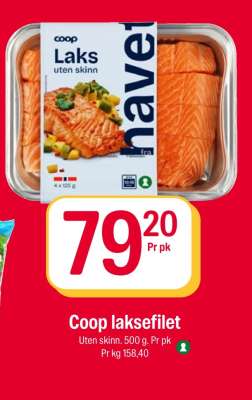 Coop laksefilet