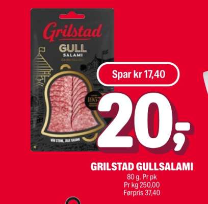 GRILSTAD GULLSALAMI