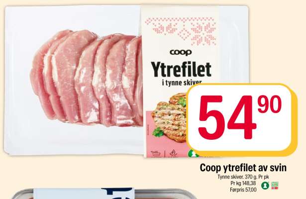 Coop ytrefilet av svin