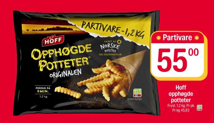 Hoff Opphøgde Poteter