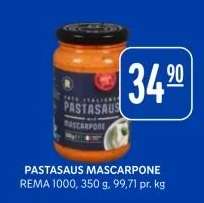 PASTASAUS MASCARPONE
