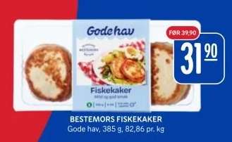 BESTEMORS FISKEKAKER