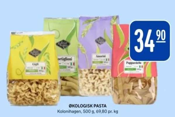 ØKOLOGISK PASTA