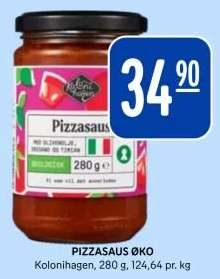 PIZZASAUS ØKO