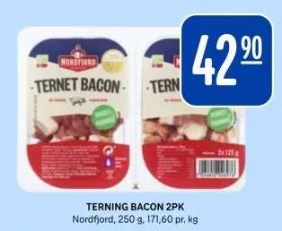 TERNING BACON 2PK