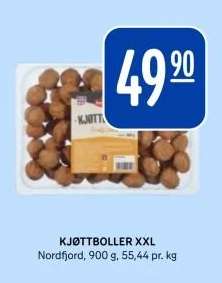 KJØTTBOLLER XXL