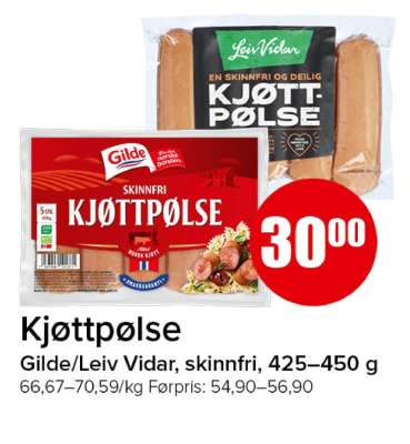 KJØTTPØLSE